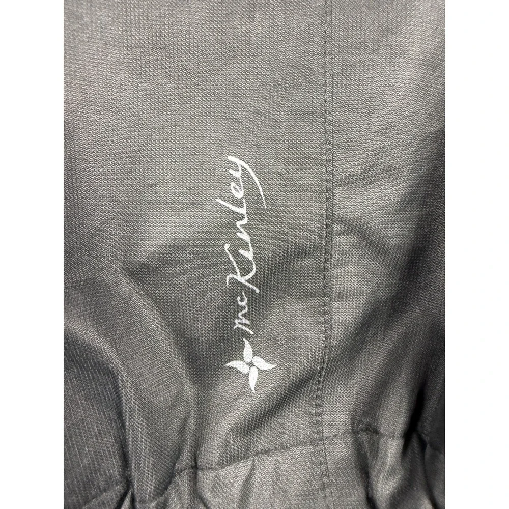 McKINLEY Aquamax Pro 2.000mm Rain Jacket Womens Medium Black Hooded‎ Shell M/M